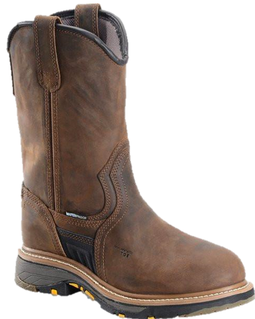 Mens steel hot sale toe wellington boots