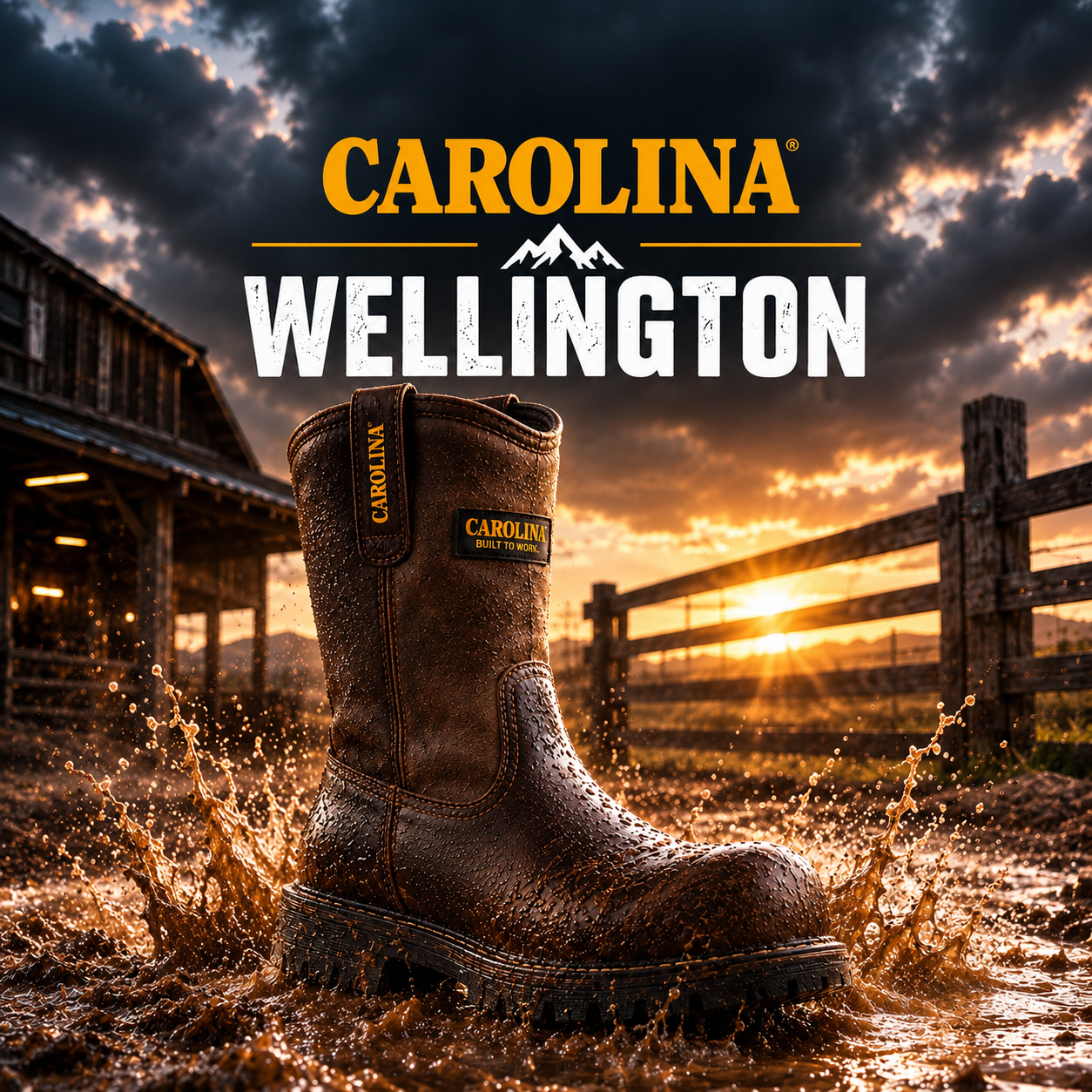 Carolina Wellington Boots