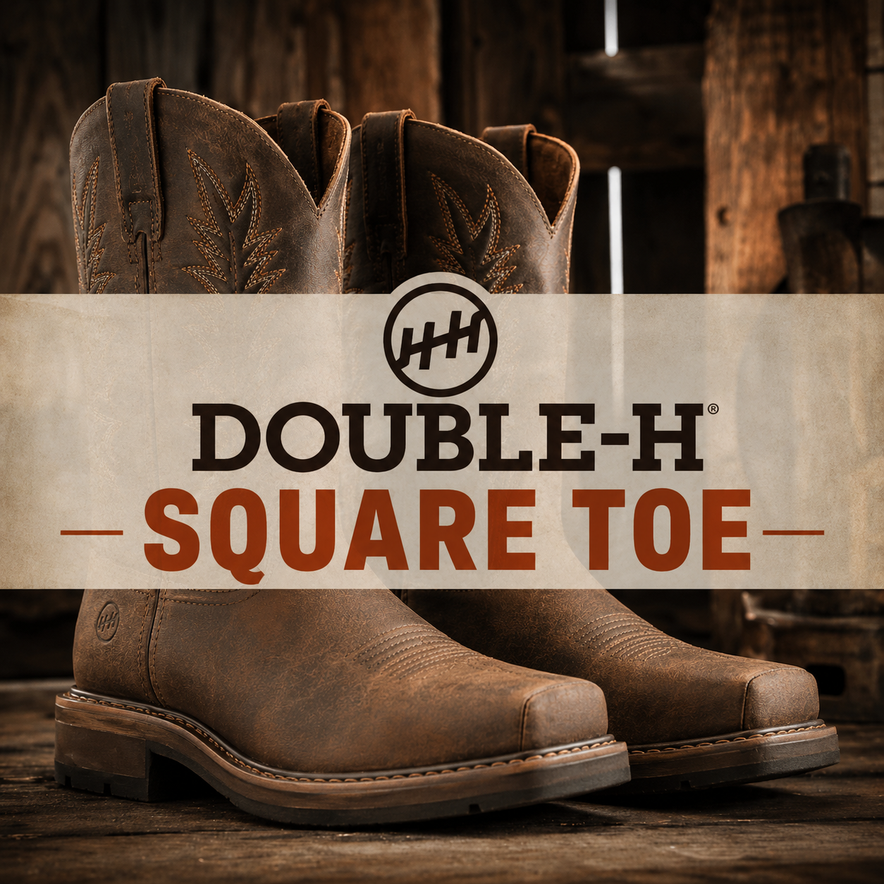 Double H Square Toe