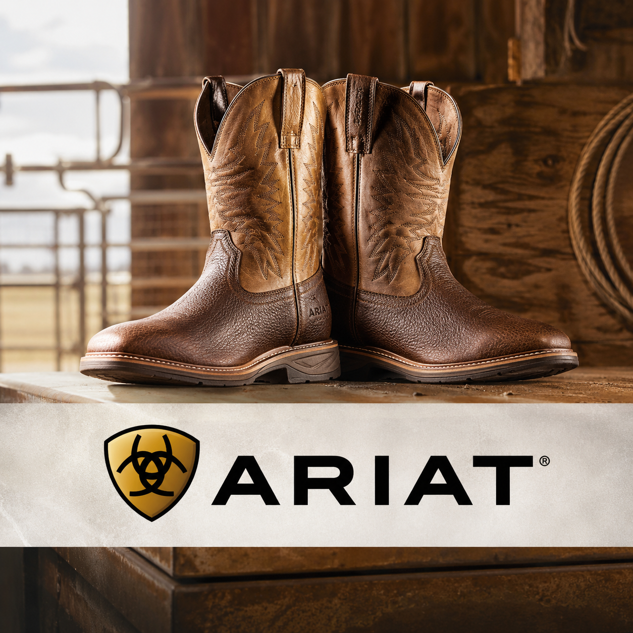 Ariat Work Boots in the Desert
