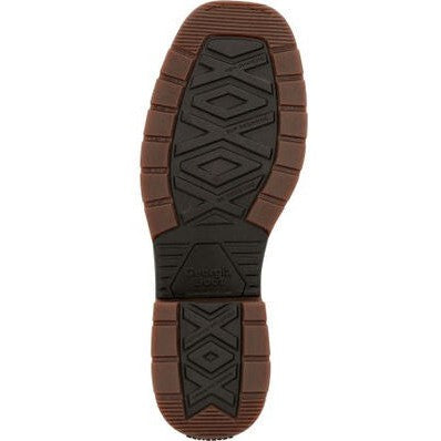 Georgia Men's Carbo Tec 10" Pull On Slip Resistant Work Boot -Brown- GB00494 - Overlook Boots