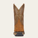 Ariat Men's WorkHog Pull-On 10" Soft Toe Work Western Boot - Bark - 10001188 - Overlook Boots