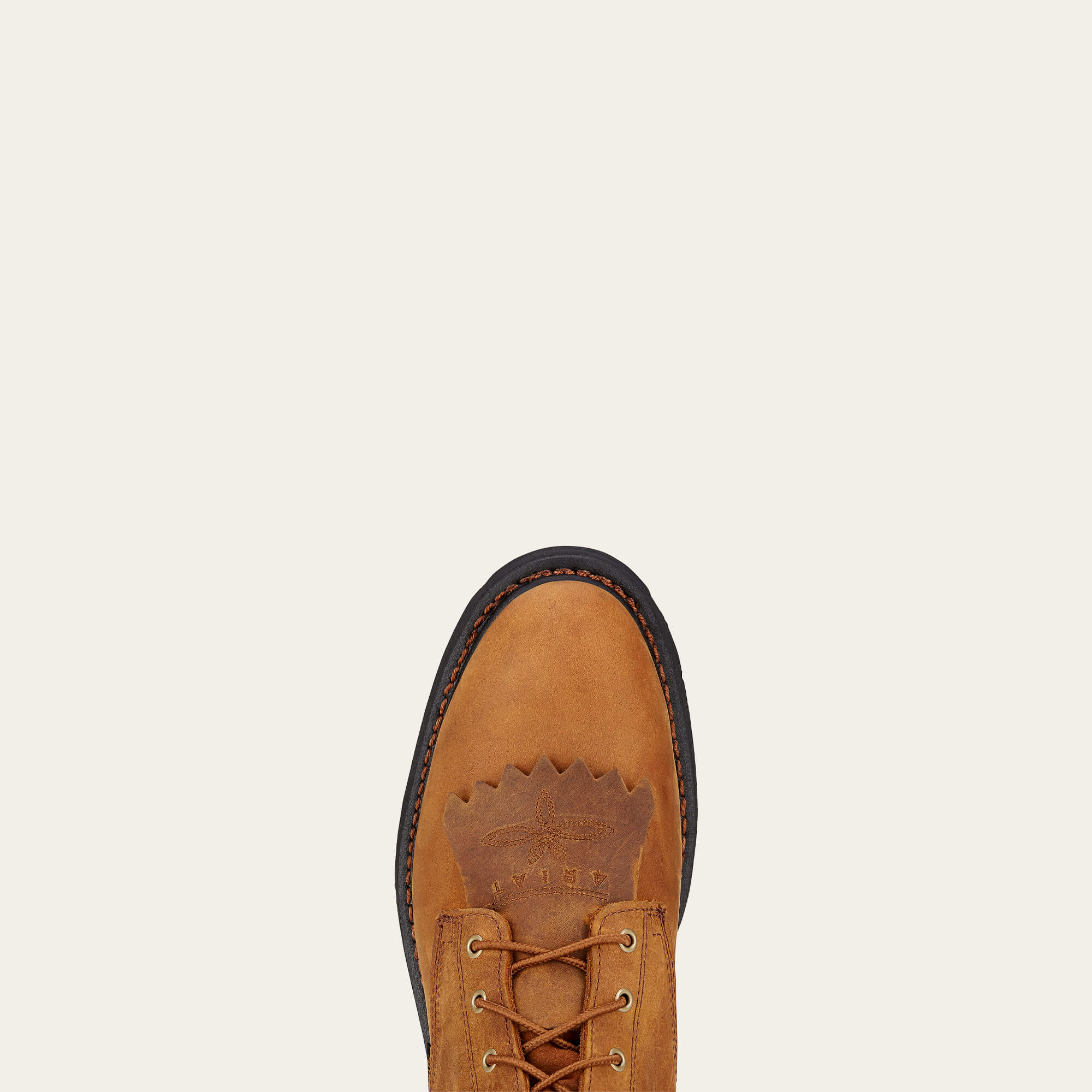 Ariat Men's Cascade 8" Soft Toe Lace Up Western Work Boot- Aged Bark- 10002418 - Overlook Boots