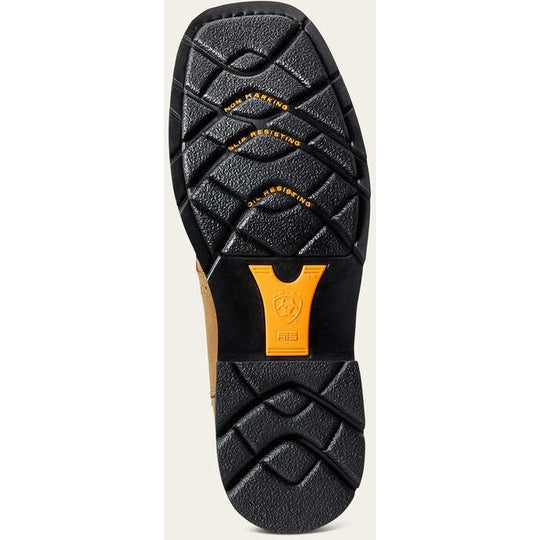 Ariat Men's Sierra Wide Square Soft Toe Work Boot -Bark- 10010148 - Overlook Boots