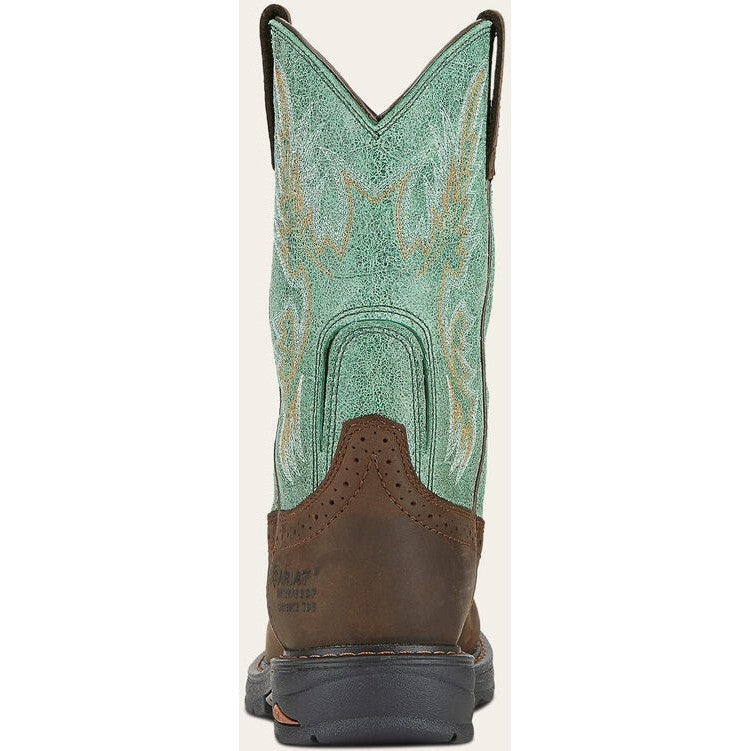 Ariat Women's Tracey Composite Toe Western Work Boot -Brown- 10015405 - Overlook Boots