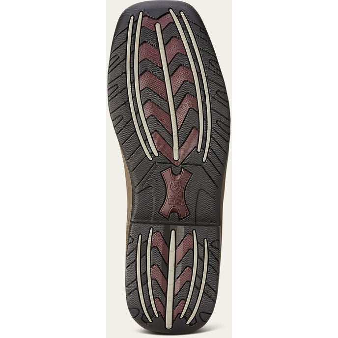 Ariat Men's Terrain Wide Square Toe Steel Toe Work Boot -Brown- 10016379 - Overlook Boots