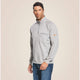 Ariat Men's Flame Resistant Rev 1/4 Zip Top Flame Resist Fleece Silver - 10022334 Small / Silver Fox Heather / Standard - Overlook Boots
