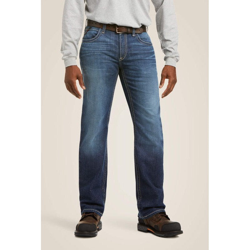 Ariat Men's Flame Resistant M5 DuraStretch Stackable Straight Leg Jean Ryley - 10026004 30 x 30 / Ryley / Standard - Overlook Boots