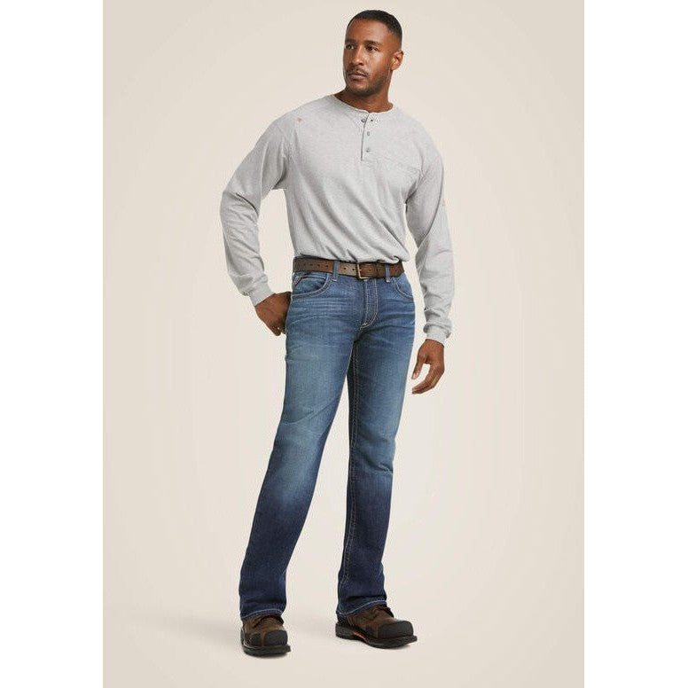 Ariat Men's Flame Resistant M5 DuraStretch Stackable Straight Leg Jean Ryley - 10026004 - Overlook Boots