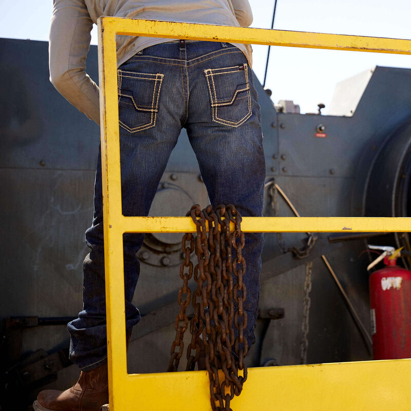 Ariat Men's Flame Resistant M5 DuraStretch Stackable Straight Leg Jean Ryley - 10026004 - Overlook Boots