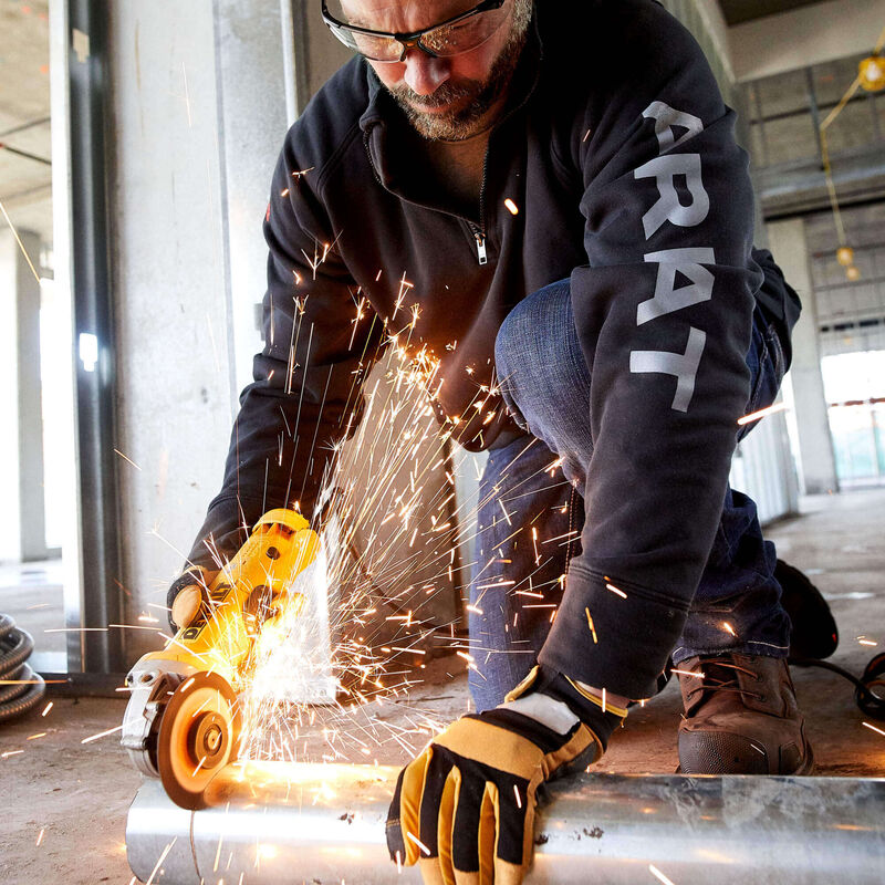 Ariat Men's Flame Resistant M4 DuraStretch Stackable Straight Leg Jean Platinum - 10027729 - Overlook Boots