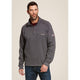 Ariat Men's Flame Resistant Rev 1/4 Zip Top Workwear Hoodie Charcoal - 10027924 Small / Charcoal Heather / Standard - Overlook Boots