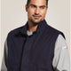 Ariat Men's Flame Resistant Workhorse Water Resist 340G Insulated Vest Navy - 10032957 - Overlook Boots