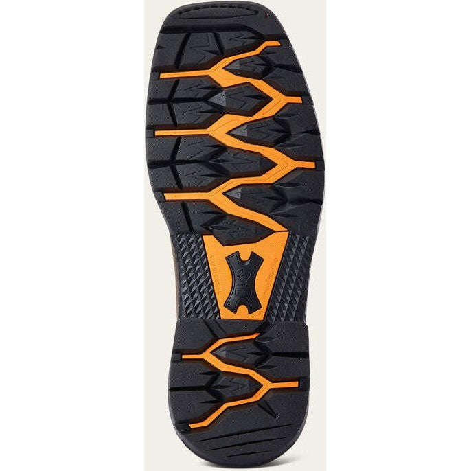 Ariat Men's Big Rig Composite Toe Western Work Boot -Coffee- 10033966 - Overlook Boots