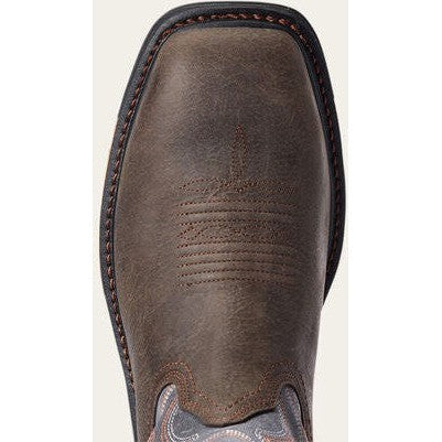 Ariat Men's Big Rig Composite Toe Western Work Boot -Coffee- 10033966 - Overlook Boots