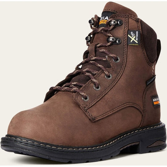 Ariat Women's Casey 6" Composite Toe Metguard Work Boot - Brown - 10033995 5.5 / Medium / Brown - Overlook Boots