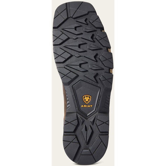 Ariat Men's Rebar Flex Composite Toe Waterproof Western Work Boot -Brown- 10034157 - Overlook Boots