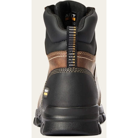 Ariat Men's Treadfast 6" Soft Toe Slip Resistant Work Boot - Brown - 10034672 - Overlook Boots