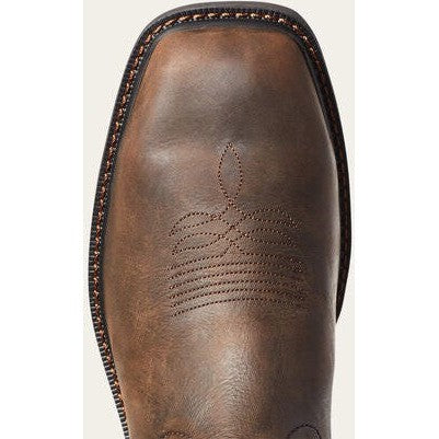 Ariat Men's Groundwork Steel Toe Waterproof Western Work Boot - Brown - 10034720 - Overlook Boots
