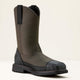 Ariat Men's RigTEK Wildcat 11" Comp Toe Waterproof CSA Work Boot - Iron - 10035929 7.0 / Medium / Grey - Overlook Boots