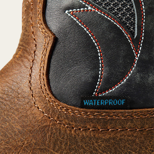 Ariat Men's WorkHog Xt VenTek Soft Toe Western Work Boot -Brown- 10035984 - Overlook Boots