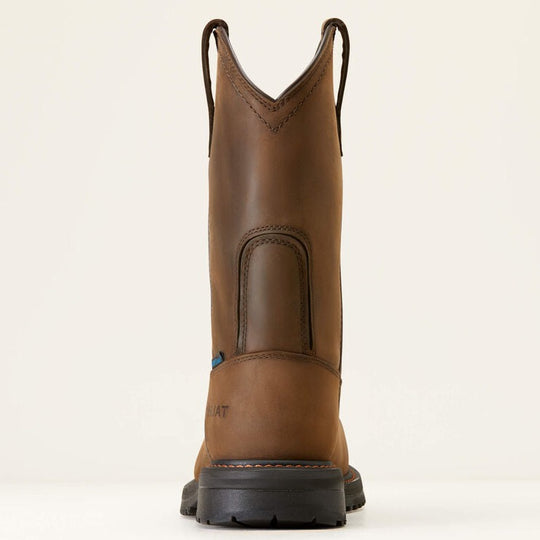 Ariat Men's Rigtek Composite Toe Waterproof Wellington Work Boot -Brown- 10035988 - Overlook Boots
