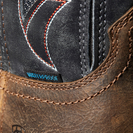 Ariat Men's WorkHog Xt VenTek Carbon Toe Western Work Boot -Brown- 10036005 - Overlook Boots