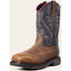 Ariat Men's WorkHog Xt VenTek Carbon Toe Western Work Boot -Brown- 10036005 - Overlook Boots