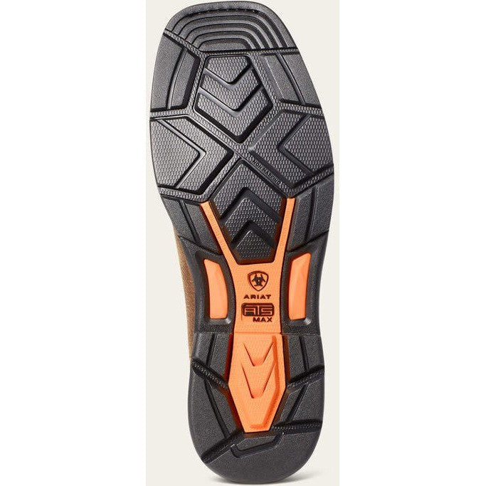 Ariat Men's WorkHog Xt VenTek Carbon Toe Western Work Boot -Brown- 10036005 - Overlook Boots