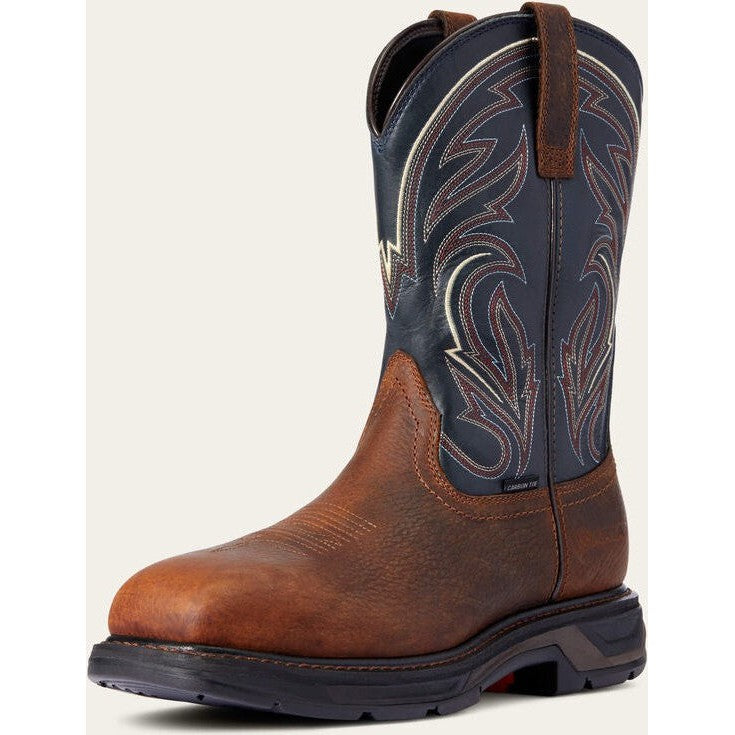 Ariat Men's WorkHog Xt Cottonwood Cabon Toe Western Work Boot - Brown - 10038317 - Overlook Boots