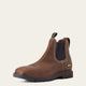 Ariat Men's Groundbreaker Chelsea Waterproof Wide Square Toe Work Boot - Brown - 10038324 - Overlook Boots