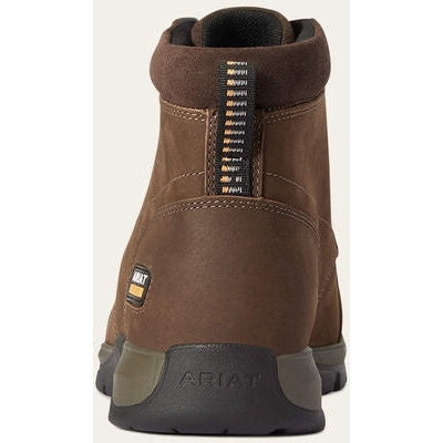 Ariat Men's Edge Lte Chukka Static Dissipating Composite Toe Work Boot - Brown - 10038398 - Overlook Boots