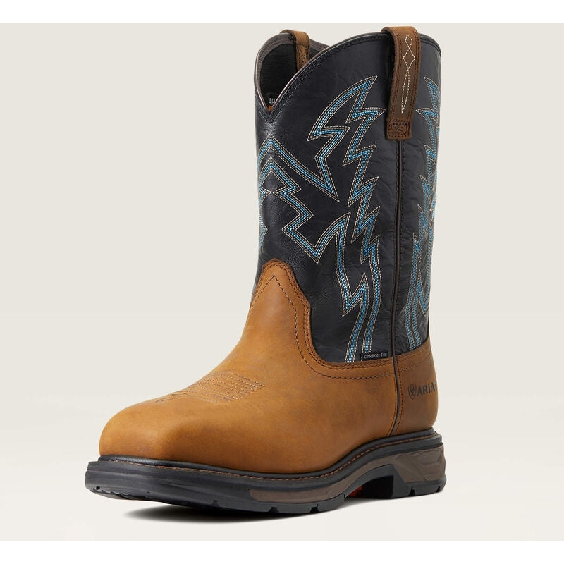 Ariat Men's WorkHog Xt BOA Carbon Toe Western Work Boot -Dark Earth- 10038923 - Overlook Boots