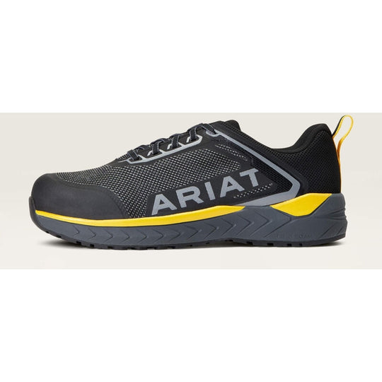 Ariat Men's Outpace Sd Composite Toe Safety Slip Resistant Work Shoe -Charcoal- 10040319 - Overlook Boots