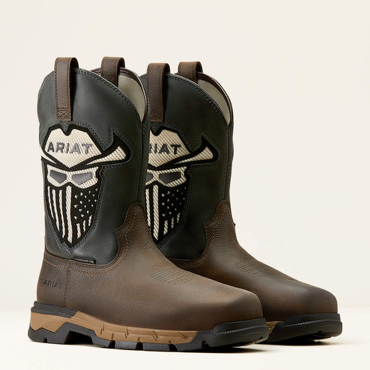 Ariat Men's Rebar Flex VentTEK 10" Composite Toe Western Work Boot- 10040432 - Overlook Boots