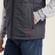 Ariat Men's Crius Flame Resist Insulated Workwear Vest Grey - 10041623 - Overlook Boots