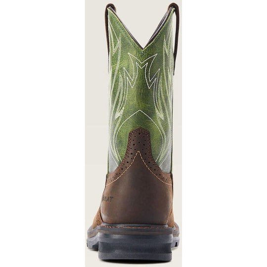 Ariat Men's Sierra Shock Shield Steel Toe Western Work Boot - Brown - 10042541 - Overlook Boots