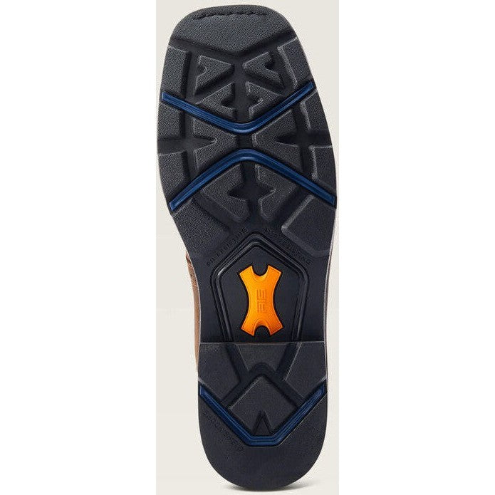 Ariat Men's Sierra Shock Shield Steel Toe Western Work Boot - Brown - 10042541 - Overlook Boots