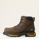Ariat Men's Big Rig 6" Waterproof Composite Toe Work Boot - Brown - 10042550 - Overlook Boots