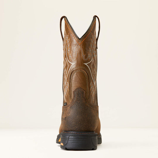 Ariat Men's WorkHog CSA Composite Toe Waterproof Insulated Western Work Boot -Brown- 10042552 - Overlook Boots