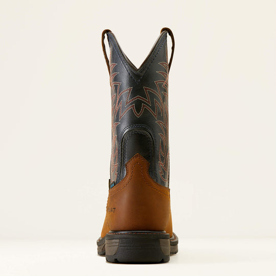 Ariat Men's WorkHog 11" Composite Toe Waterproof MG CSA Puncture Resistant Western Work Boot- 10042553 - Overlook Boots