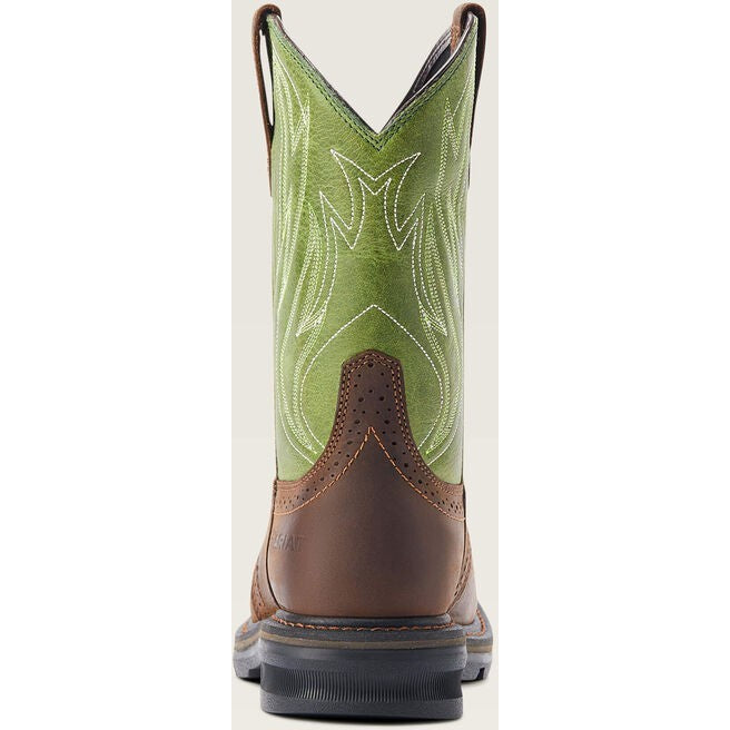 Ariat Men's Sierra Shock Shield Western Work Boot -Brown- 10042555 - Overlook Boots