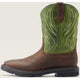 Ariat Men's Sierra Shock Shield Western Work Boot -Brown- 10042555 - Overlook Boots