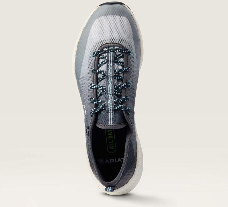 Ariat Women's ShiftRunner Soft Toe Slip Resistant Work Shoe - Grey - 10042566 - Overlook Boots