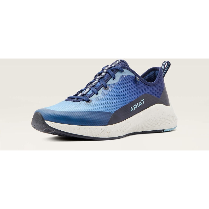 Ariat Men's ShiftRunner Soft Toe Slip Resistant Work Shoe - Blue - 10042569 - Overlook Boots