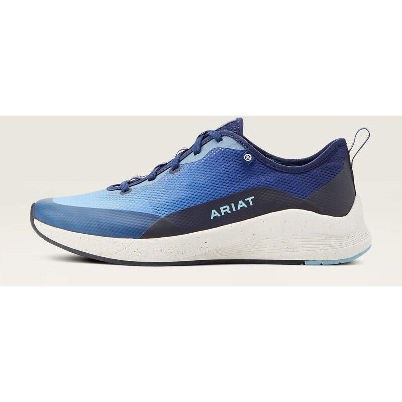 Ariat Men's ShiftRunner Soft Toe Slip Resistant Work Shoe - Blue - 10042569 - Overlook Boots