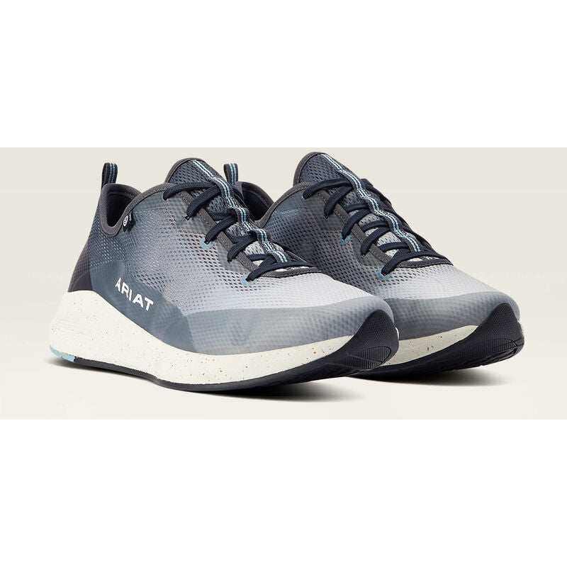 Ariat Men's ShiftRunner Soft Toe Slip Resistant Work Shoe - Grey - 10042570 - Overlook Boots