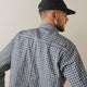 Ariat Men's Flame Resistant Plaid Featherlight Work Shirt Sky Plaid - 10043545 - Overlook Boots