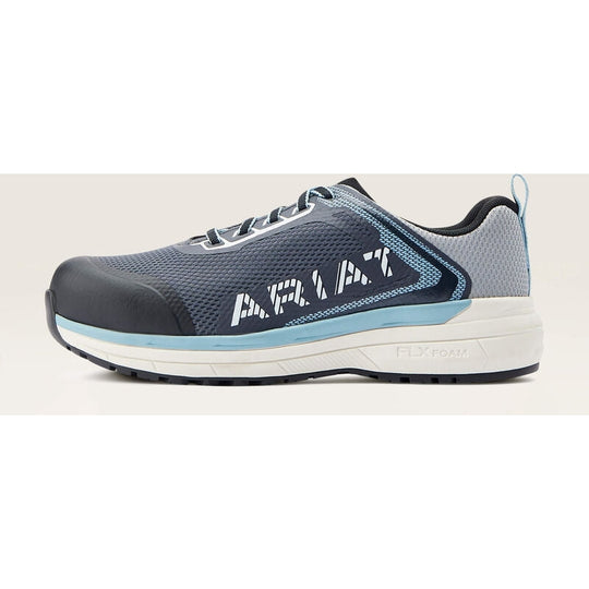 Ariat Women's Outpace Static Dissipative Composite Toe Safety Slip Resistant Work Shoe -Ebony- 10044427 - Overlook Boots