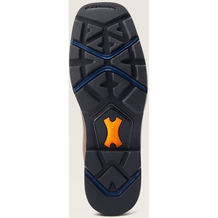 Ariat Men's Sierra Shock Shield Patriot Western Work Boot - Brown - 10044505 - Overlook Boots